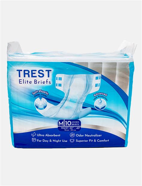 Diaper Metrics: Trest Elite Briefs Adult Diaper Review